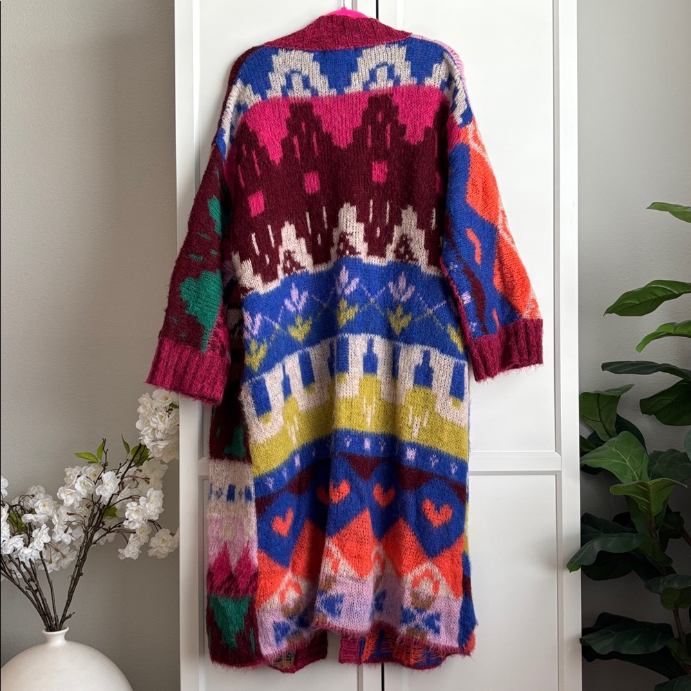 Free People Folk Song Maxi Cardi, XS - Picture 10 of 12